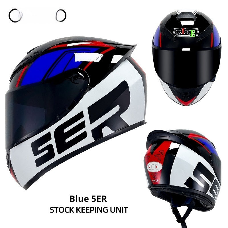Motorcycle Winter Personality Motorcycle Helmet