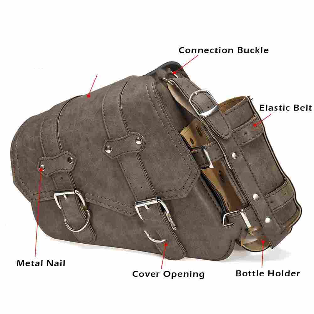 Side Saddle Bag For Motorcycle Riding