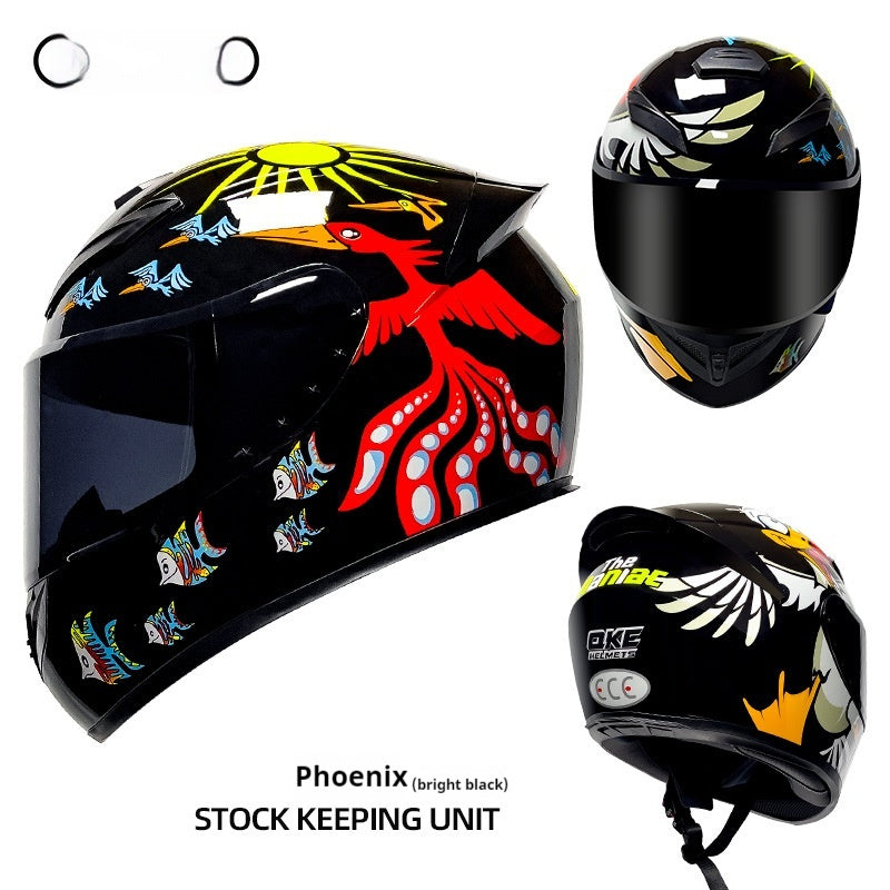 Motorcycle Winter Personality Motorcycle Helmet